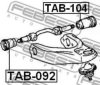 FEBEST TAB-092 Control Arm-/Trailing Arm Bush